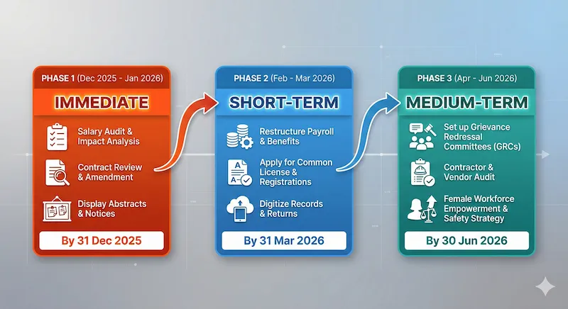Compliance implementation roadmap timeline
